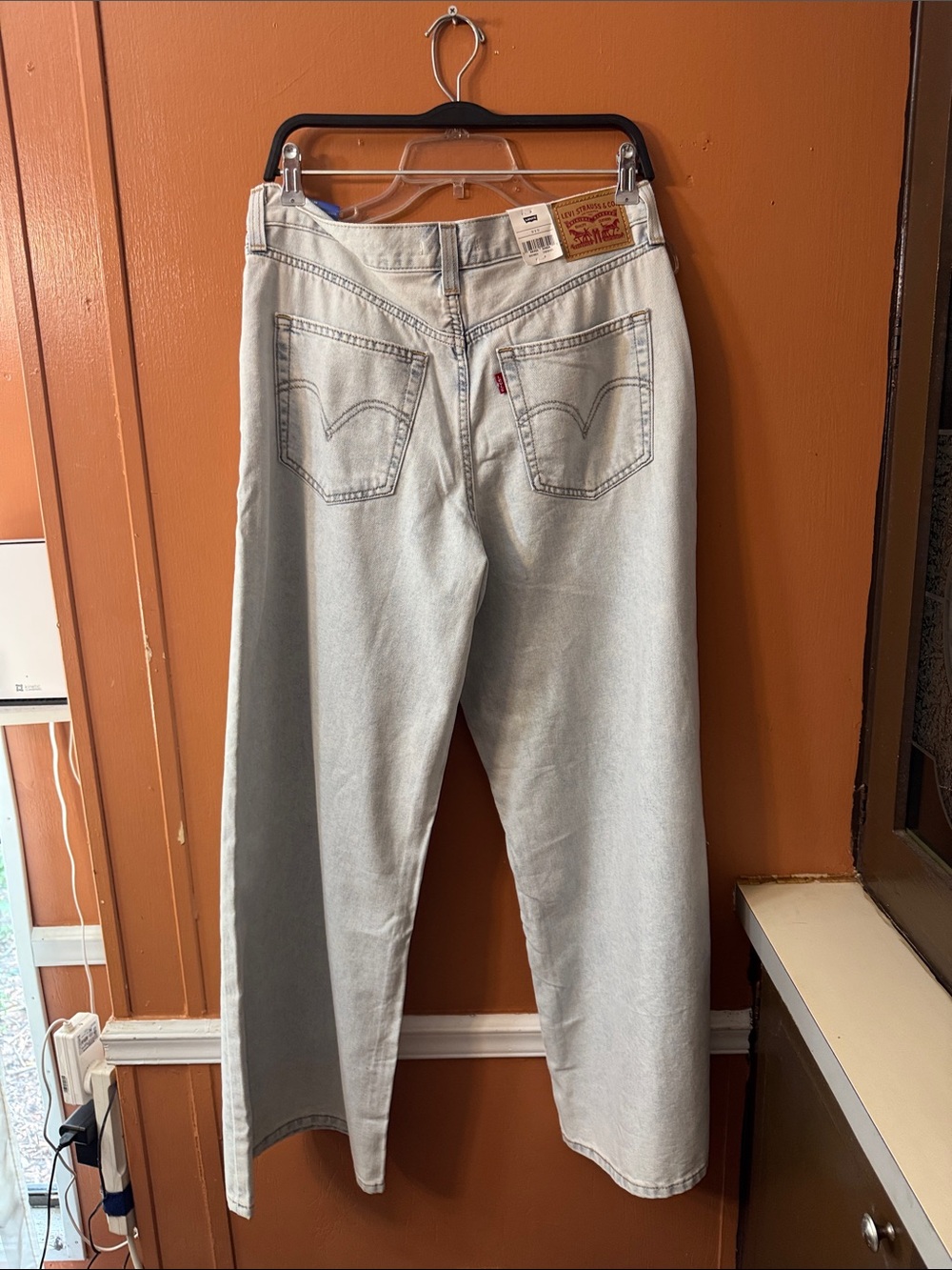Levi's Pale Wash Women's Levi's® '94 Baggy Wide-Leg Jeans - Picture 9 of 15
